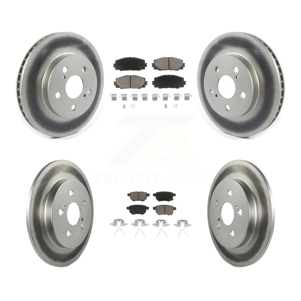 Disc Rotors and Ceramic Brake Pads Kit-KGC-101142 - Kit.bestparts.ca