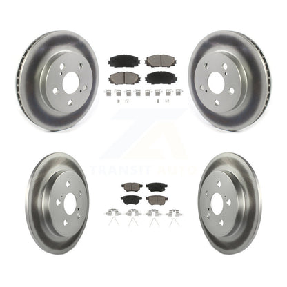Disc Rotors and Ceramic Brake Pads Kit-KGC-101142 - Kit.bestparts.ca