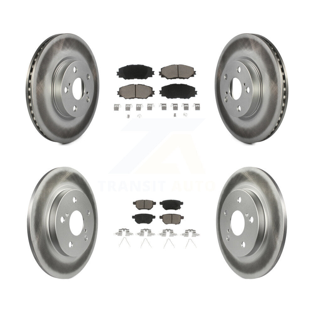 Disc Rotors and Ceramic Brake Pads Kit-KGC-101148 - Kit.bestparts.ca