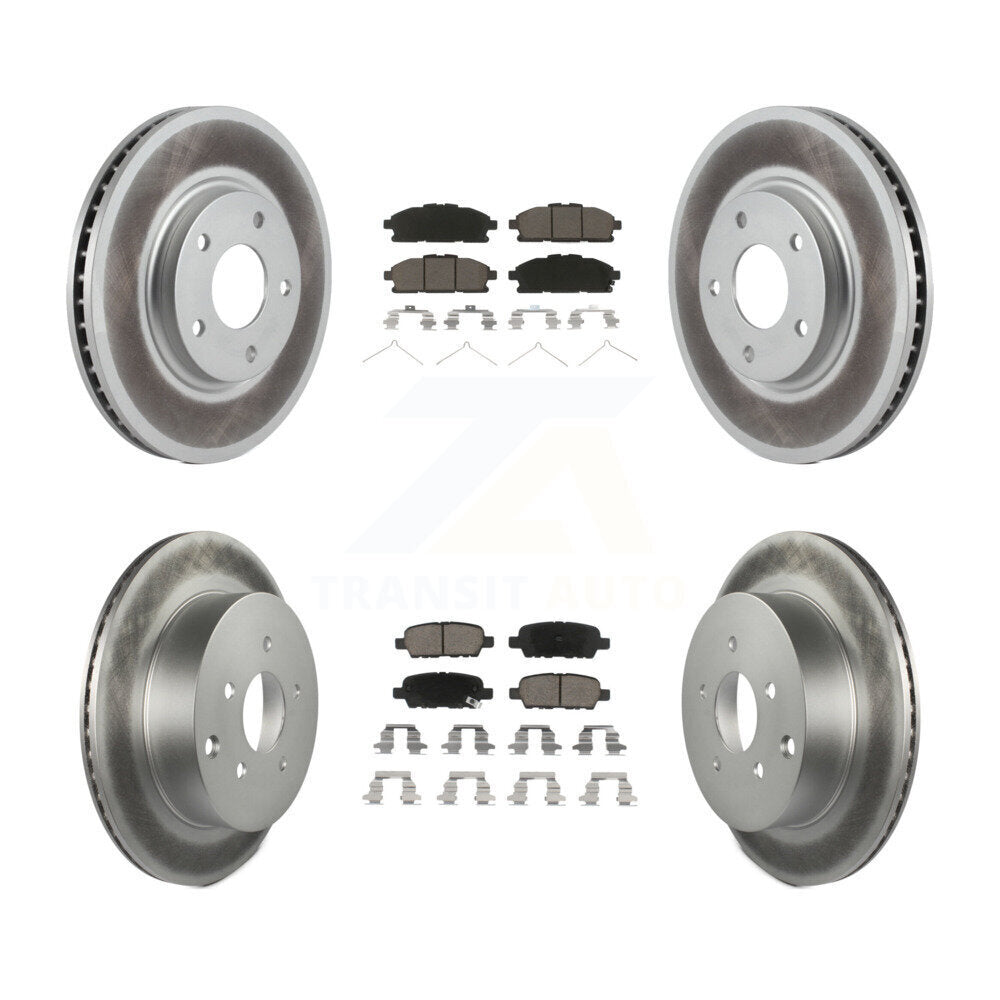 Disc Rotors and Ceramic Brake Pads Kit-KGC-101155 - Kit.bestparts.ca