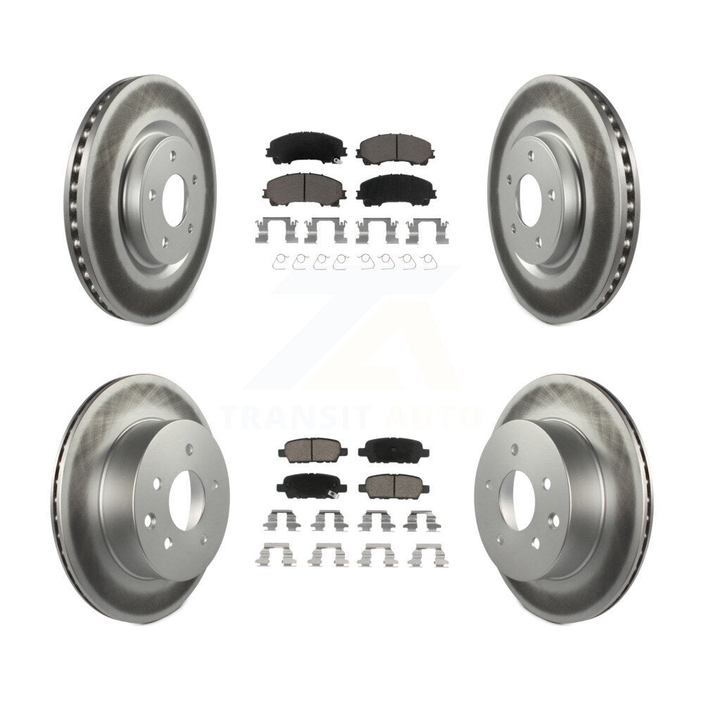 Disc Rotors and Ceramic Brake Pads Kit-KGC-101157 - Kit.bestparts.ca