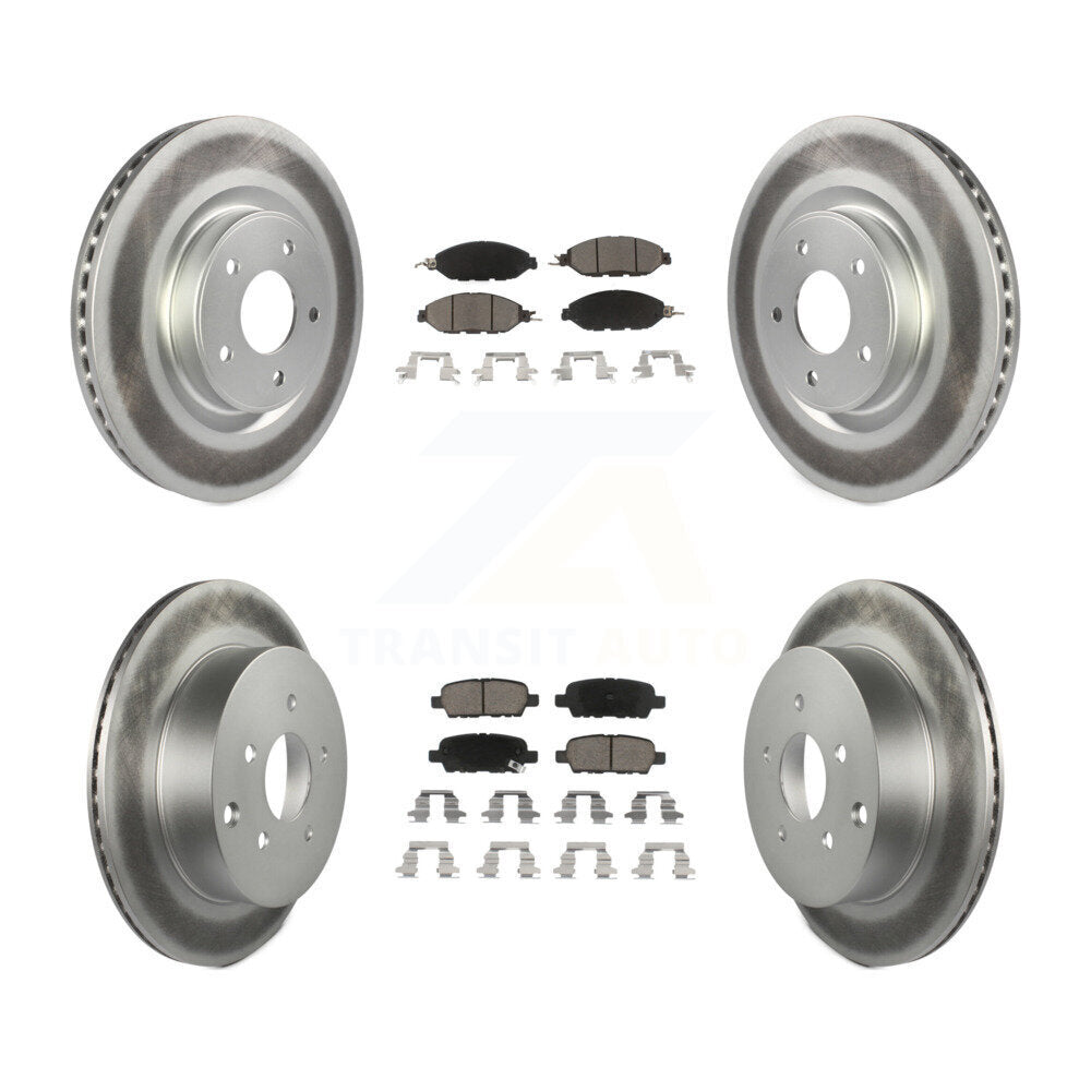 Disc Rotors and Ceramic Brake Pads Kit-KGC-101165 - Kit.bestparts.ca Kit.bestparts.ca