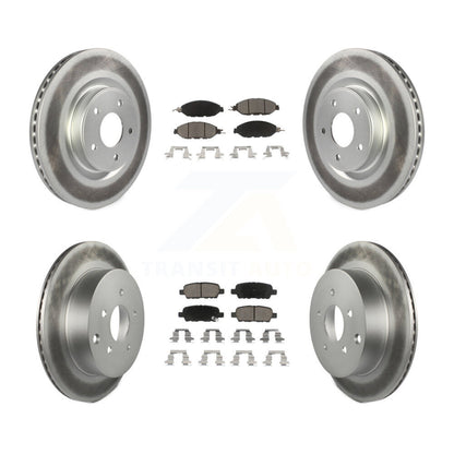 Disc Rotors and Ceramic Brake Pads Kit-KGC-101165 - Kit.bestparts.ca