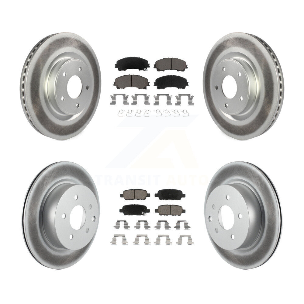 Disc Rotors and Ceramic Brake Pads Kit-KGC-101167 - Kit.bestparts.ca Kit.bestparts.ca