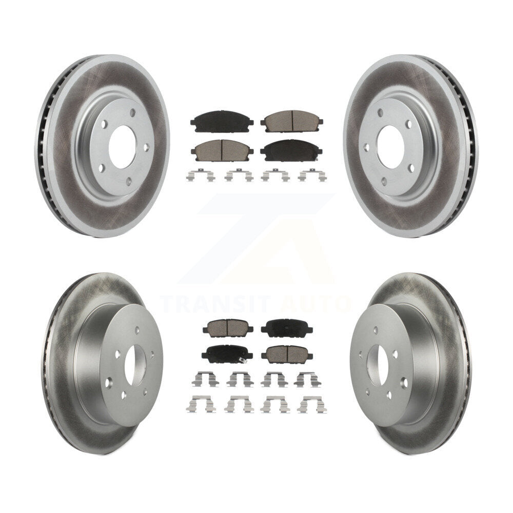 Disc Rotors and Ceramic Brake Pads Kit-KGC-101178 - Kit.bestparts.ca