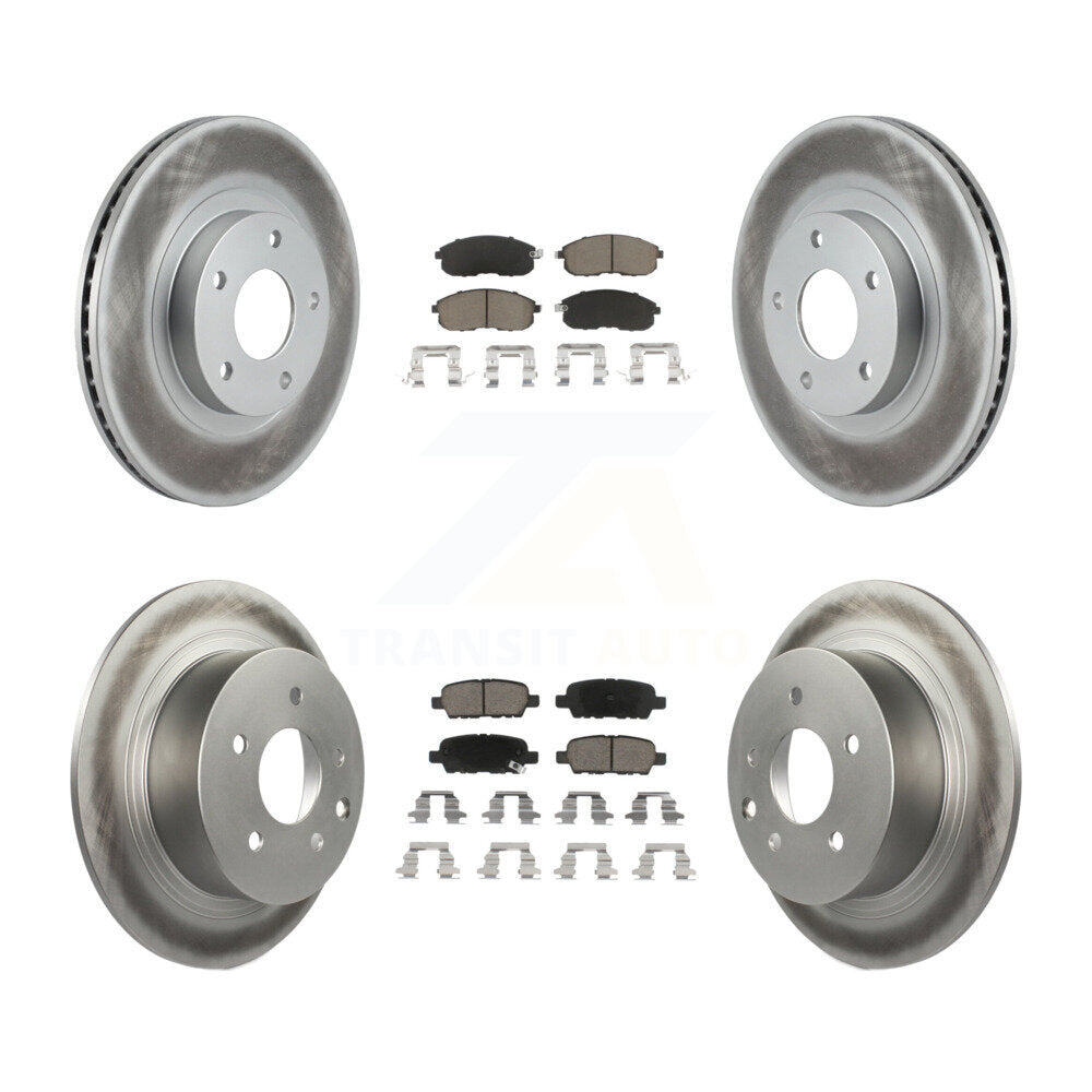 Disc Rotors and Ceramic Brake Pads Kit-KGC-101186 - Kit.bestparts.ca