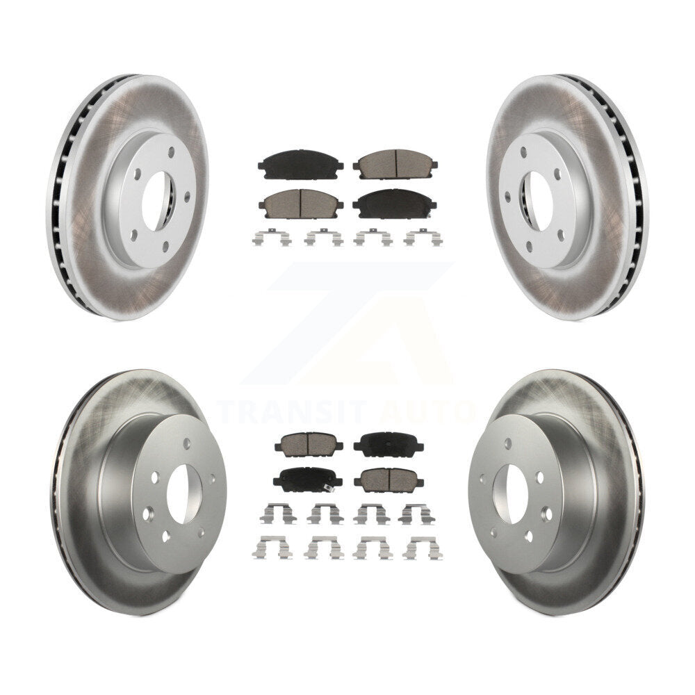 Disc Rotors and Ceramic Brake Pads Kit-KGC-101189 - Kit.bestparts.ca