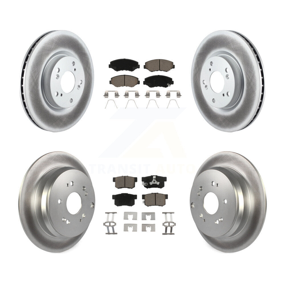 Disc Rotors and Ceramic Brake Pads Kit-KGC-101215 - Kit.bestparts.ca