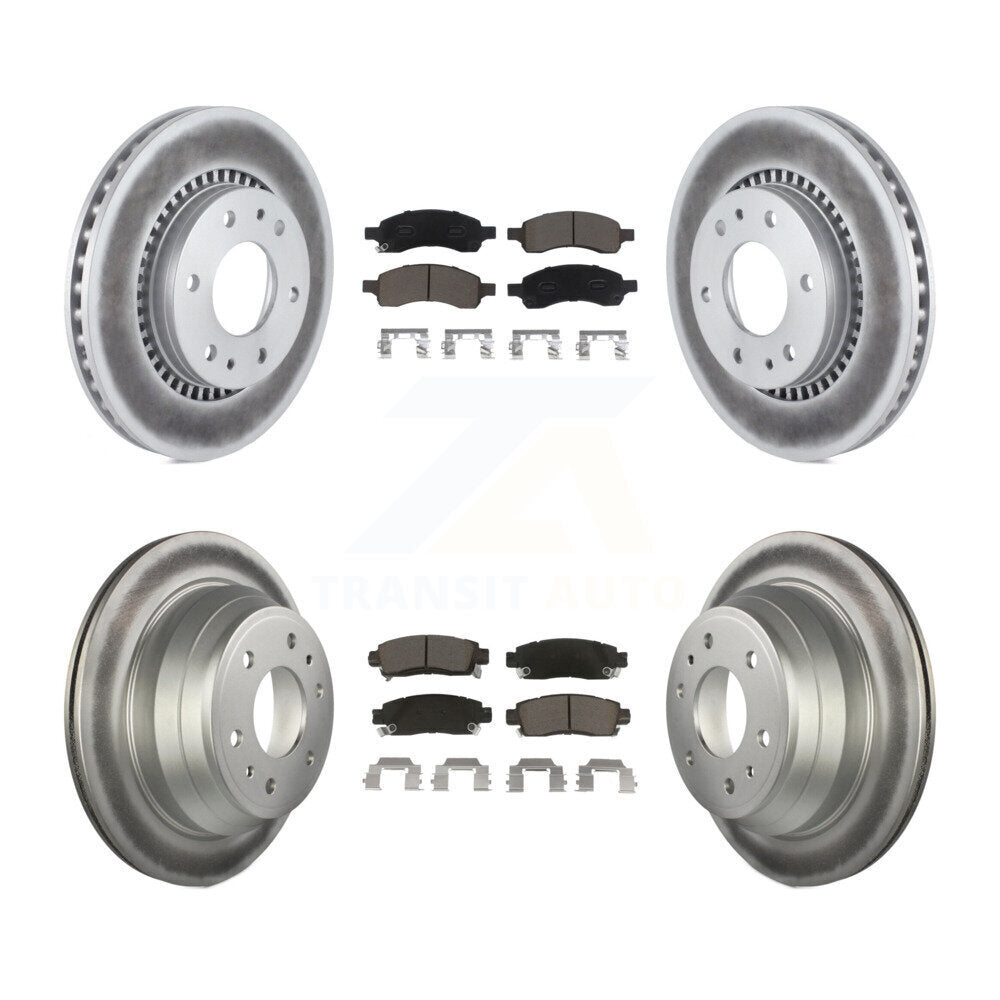 Disc Rotors and Ceramic Brake Pads Kit-KGC-101234 - Kit.bestparts.ca Kit.bestparts.ca