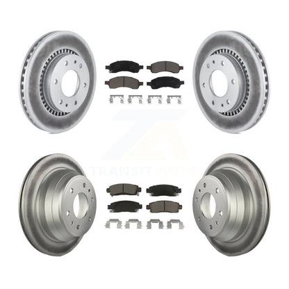 Disc Rotors and Ceramic Brake Pads Kit-KGC-101234 - Kit.bestparts.ca