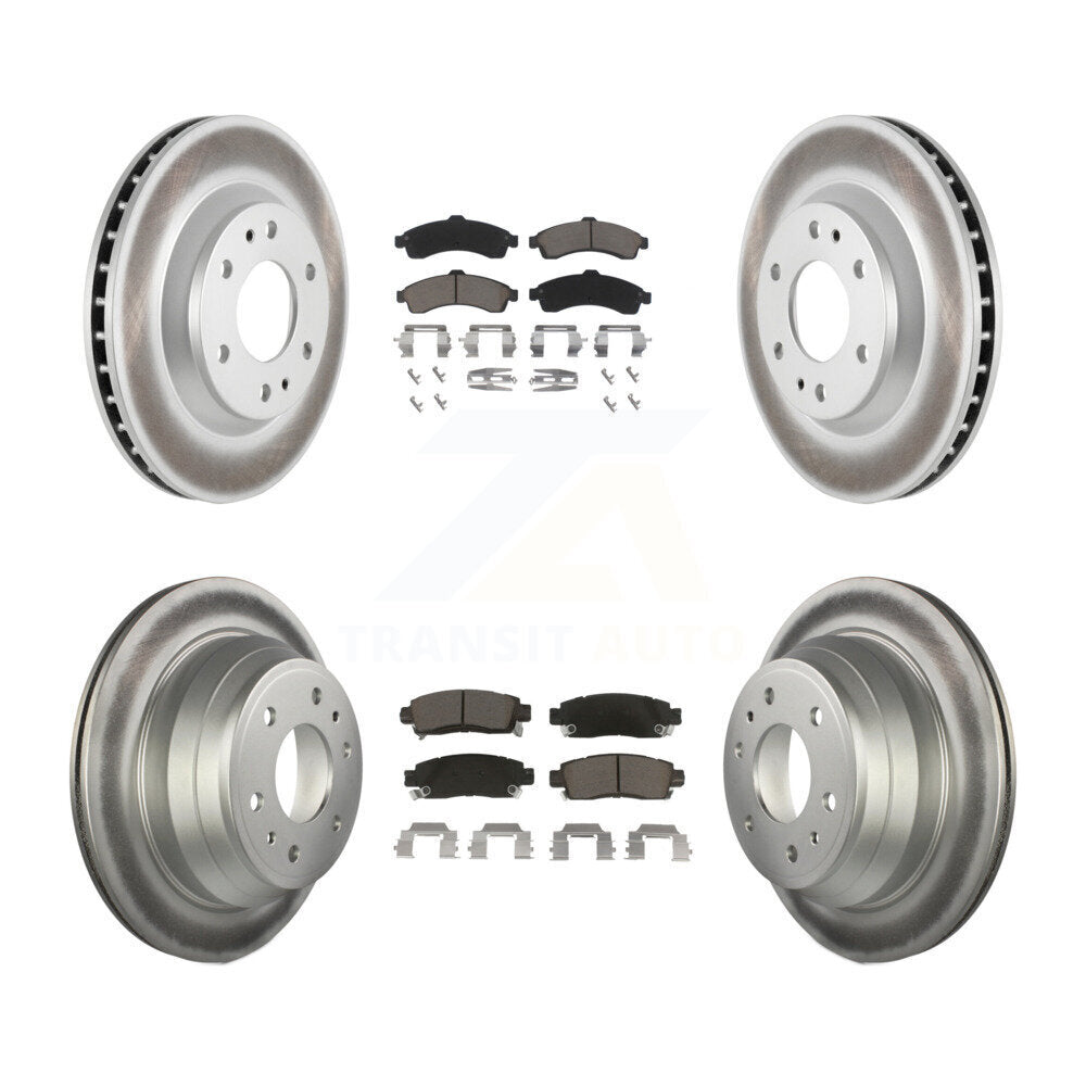 Disc Rotors and Ceramic Brake Pads Kit-KGC-101236 - Kit.bestparts.ca Kit.bestparts.ca