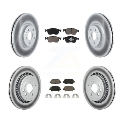 Coated Disc Rotors and Ceramic Brake Pads Kit-KGC-101251 - Kit.bestparts.ca