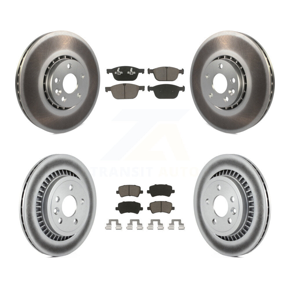 Disc Rotors and Ceramic Brake Pads Kit-KGC-101254 - Kit.bestparts.ca Kit.bestparts.ca
