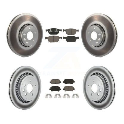 Disc Rotors and Ceramic Brake Pads Kit-KGC-101254 - Kit.bestparts.ca