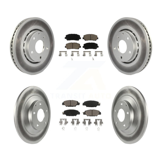 Disc Rotors and Ceramic Brake Pads Kit-KGC-101256 - Kit.bestparts.ca