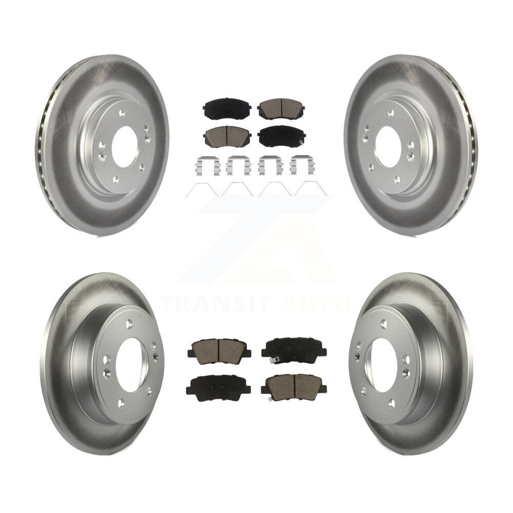 Disc Rotors and Ceramic Brake Pads Kit-KGC-101269