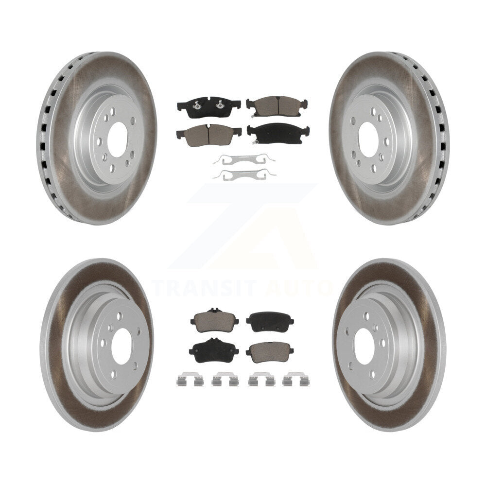 Disc Rotors and Ceramic Brake Pads Kit-KGC-101277 - Kit.bestparts.ca