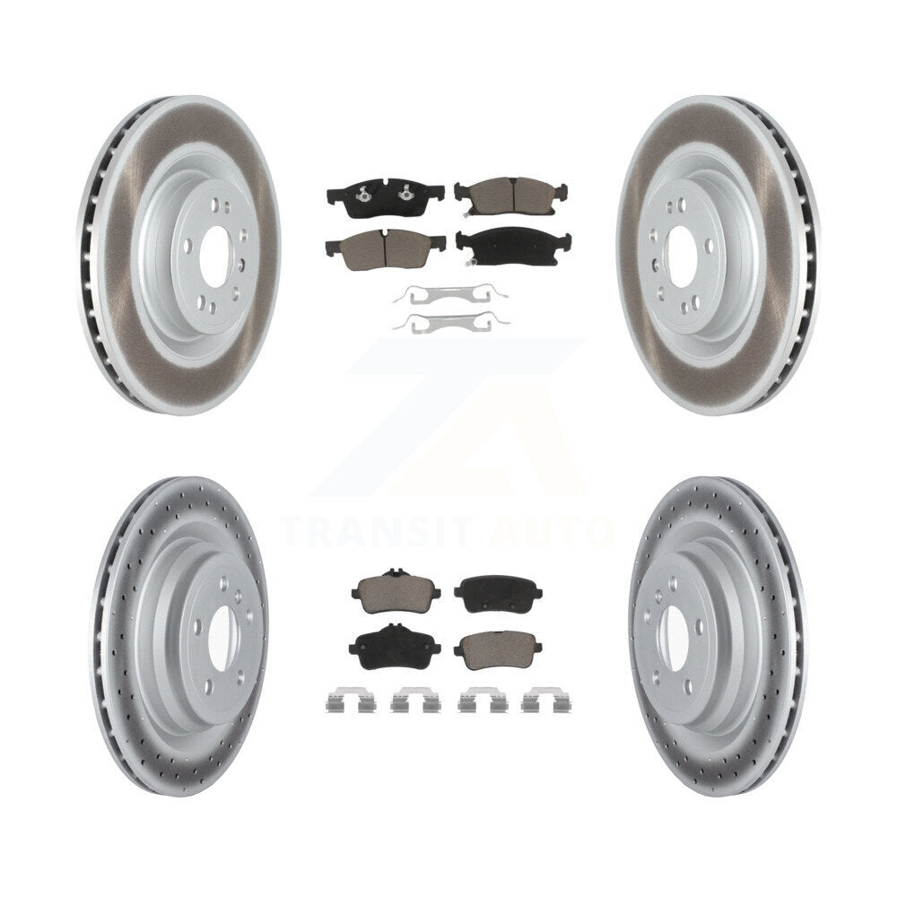 Disc Rotors and Ceramic Brake Pads Kit-KGC-101280 - Kit.bestparts.ca Kit.bestparts.ca