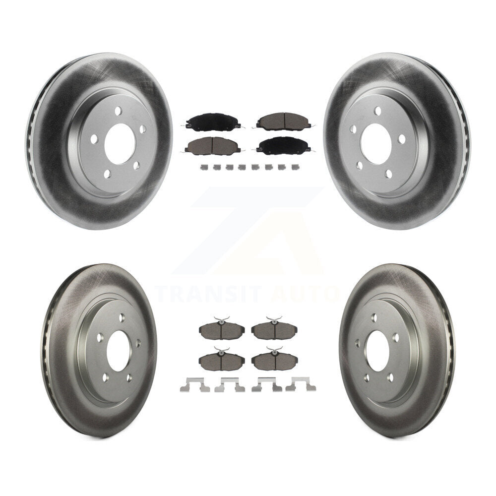 Disc Rotors and Ceramic Brake Pads Kit-KGC-101288 - Kit.bestparts.ca Kit.bestparts.ca