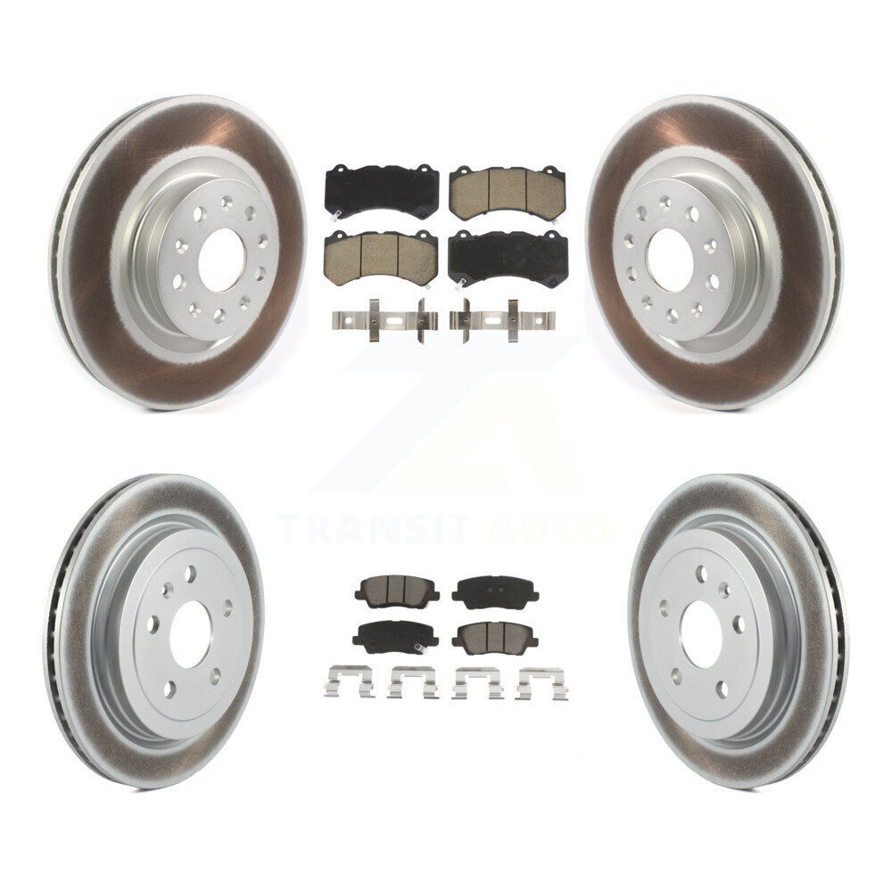 Disc Rotors and Ceramic Brake Pads Kit-KGC-101291 - Kit.bestparts.ca