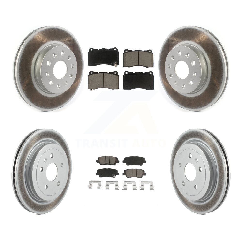 Disc Rotors and Ceramic Brake Pads Kit-KGC-101292 - Kit.bestparts.ca