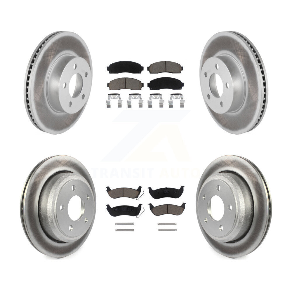 Disc Rotors and Ceramic Brake Pads Kit-KGC-101312 - Kit.bestparts.ca