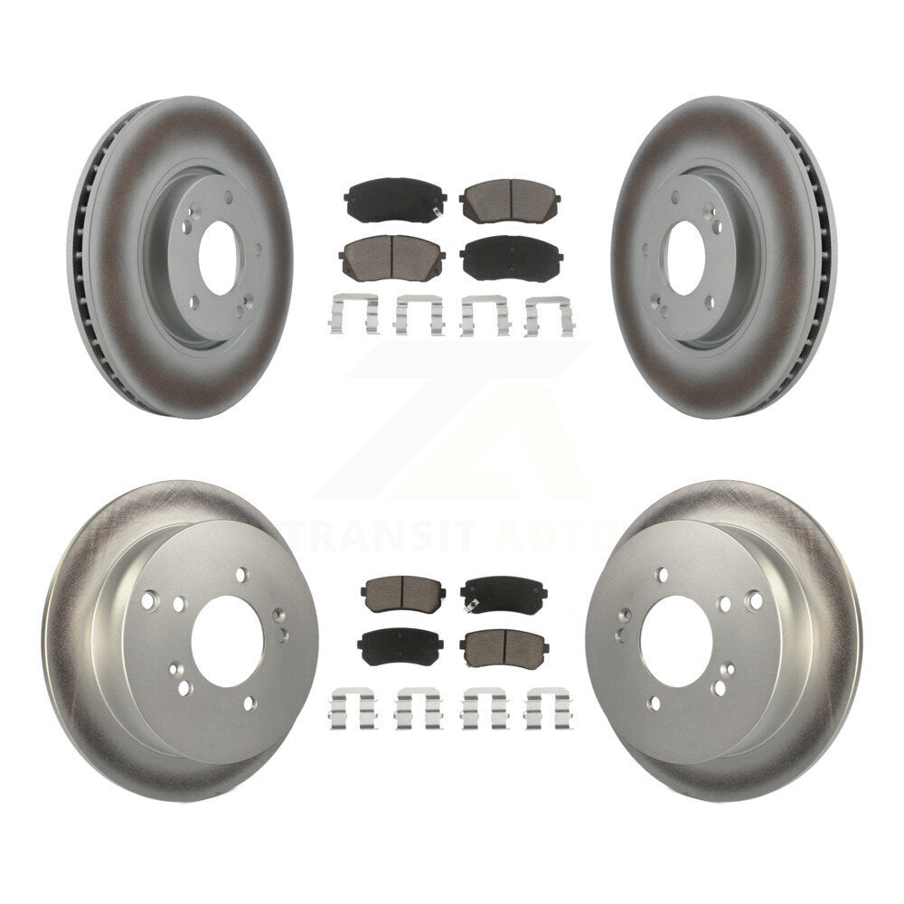 Disc Rotors and Ceramic Brake Pads Kit-KGC-101314 - Kit.bestparts.ca Kit.bestparts.ca