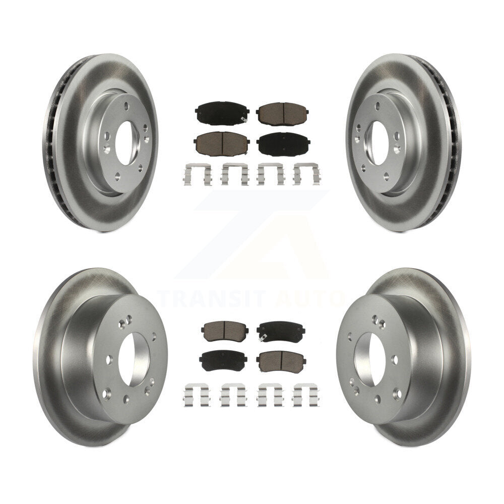 Disc Rotors and Ceramic Brake Pads Kit-KGC-101319 - Kit.bestparts.ca