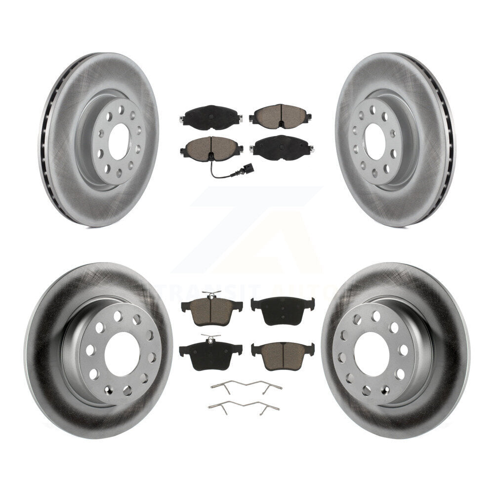 Disc Rotors and Ceramic Brake Pads Kit-KGC-101325 - Kit.bestparts.ca