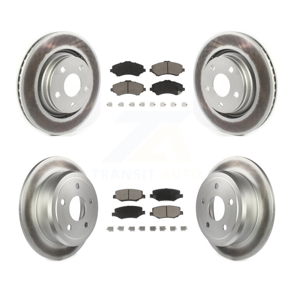 Disc Rotors and Ceramic Brake Pads Kit-KGC-101335 - Kit.bestparts.ca