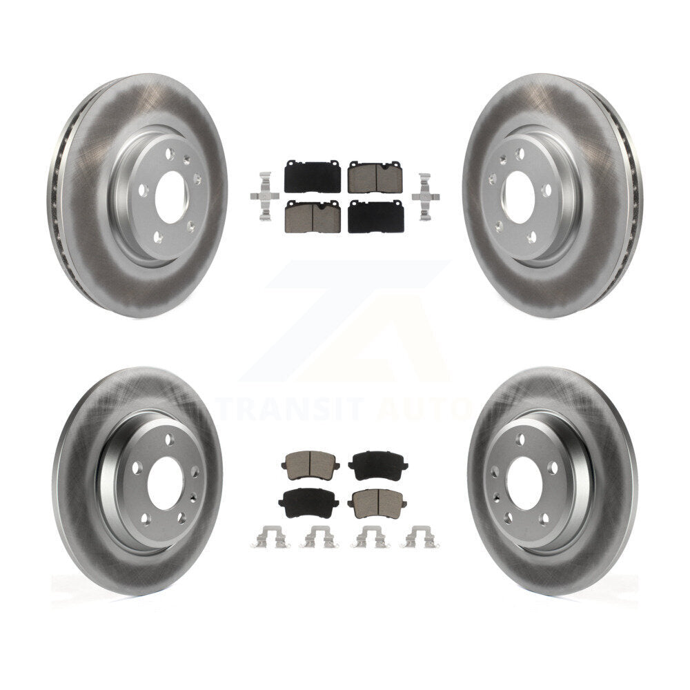 Disc Rotors and Ceramic Brake Pads Kit-KGC-101338 - Kit.bestparts.ca