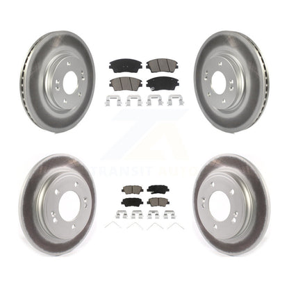 Coated Disc Rotors and Ceramic Brake Pads Kit-KGC-101346 - Kit.bestparts.ca