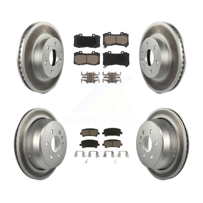 Disc Rotors and Ceramic Brake Pads Kit-KGC-101359 - Kit.bestparts.ca