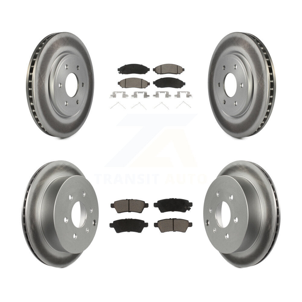 Disc Rotors and Ceramic Brake Pads Kit-KGC-101392 - Kit.bestparts.ca