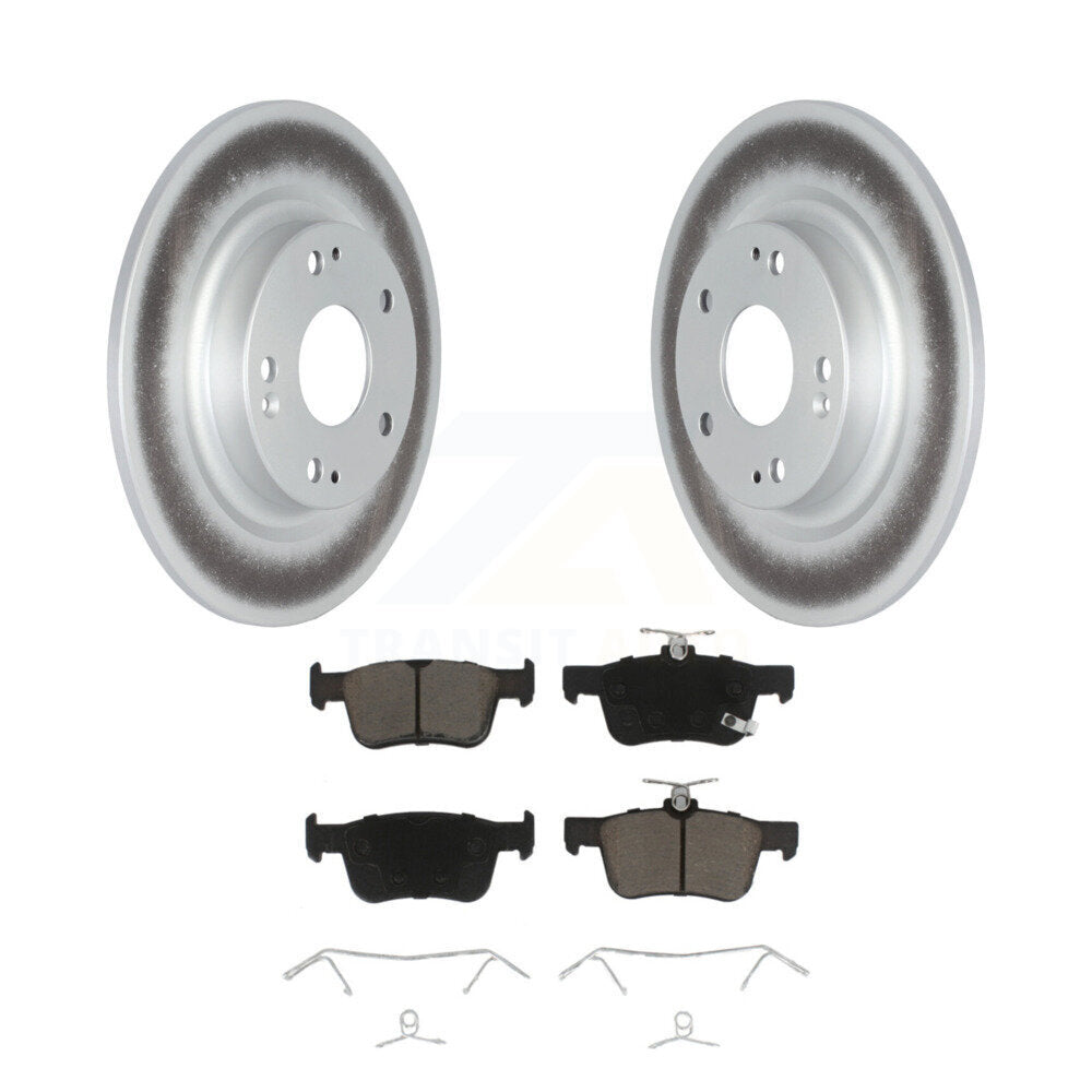 Coated Disc Rotors and Ceramic Brake Pads Kit-KGC-101416 - Kit.bestparts.ca