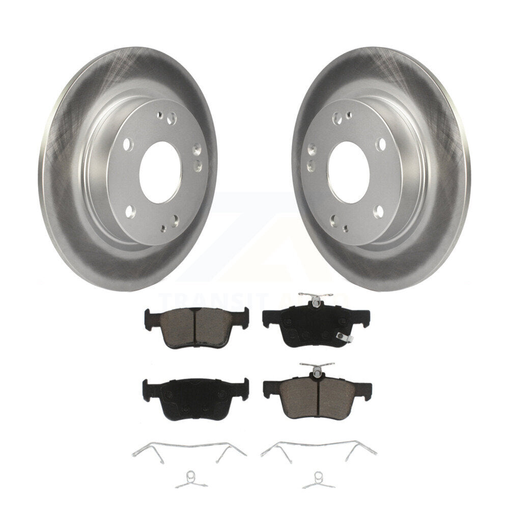 Coated Disc Rotors and Ceramic Brake Pads Kit-KGC-101417 - Kit.bestparts.ca