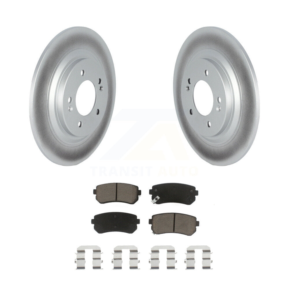 Disc Rotors and Ceramic Brake Pads Kit-KGC-101428 - Kit.bestparts.ca
