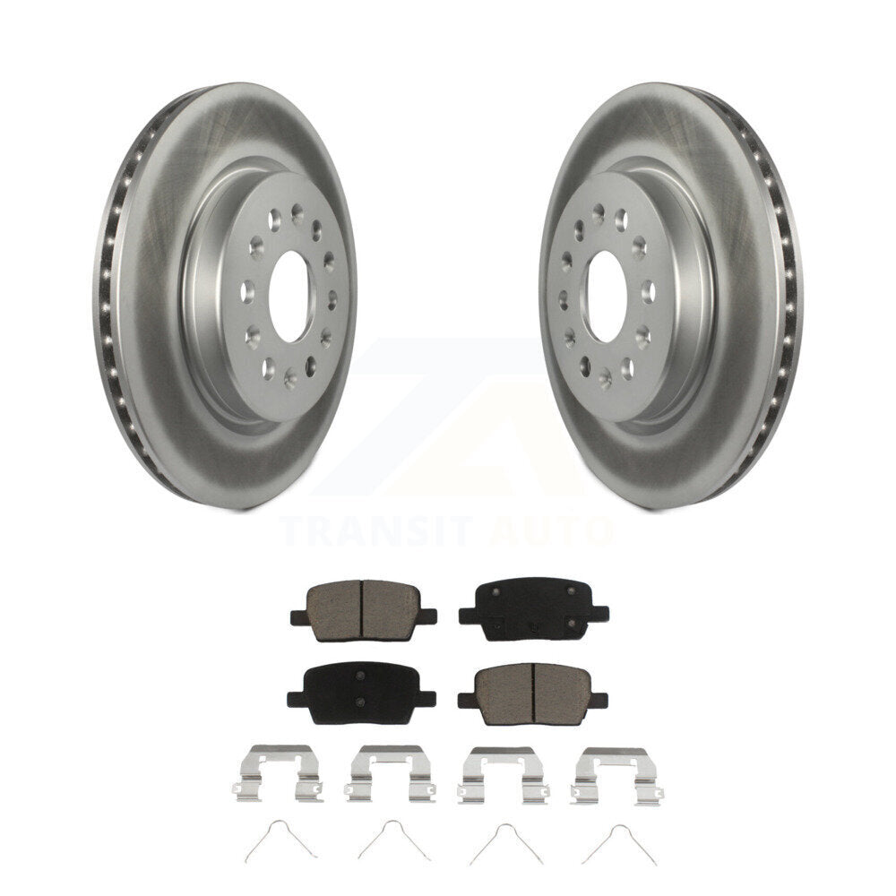 Coated Disc Rotors and Ceramic Brake Pads Kit-KGC-101443 - Kit.bestparts.ca Kit.bestparts.ca