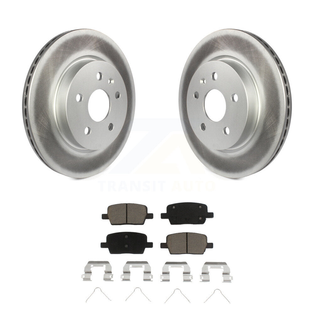 Coated Disc Rotors and Ceramic Brake Pads Kit-KGC-101455 - Kit.bestparts.ca Kit.bestparts.ca