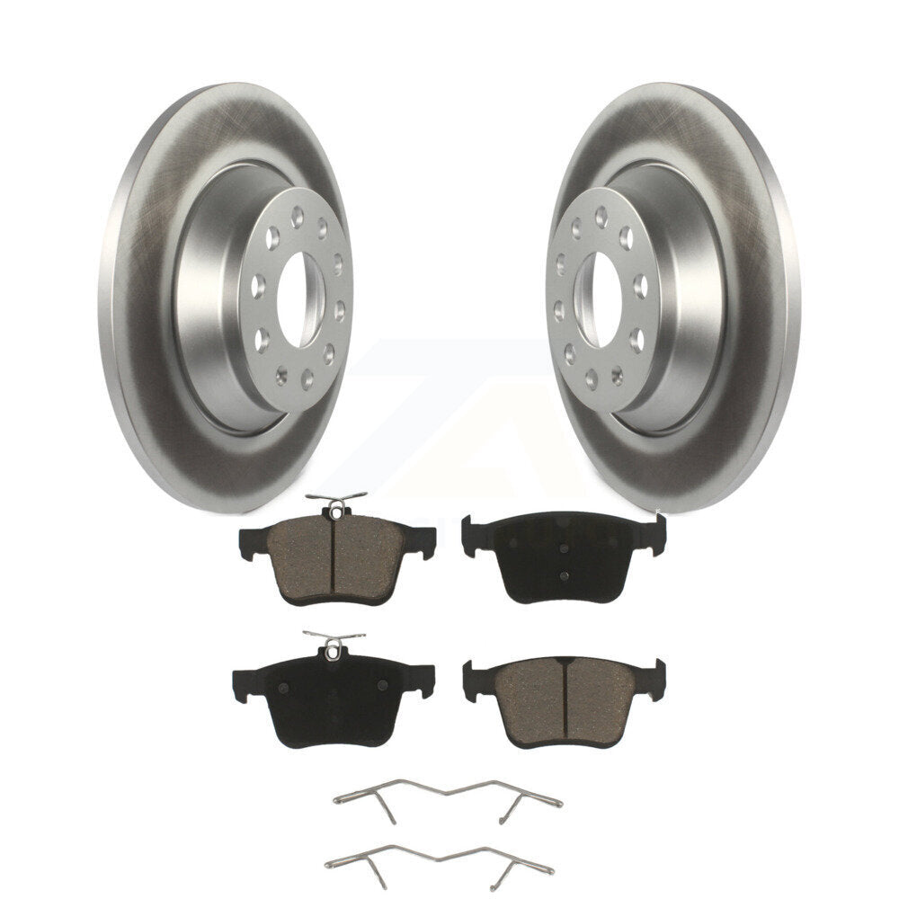 Coated Disc Rotors and Ceramic Brake Pads Kit-KGC-101476 - Kit.bestparts.ca