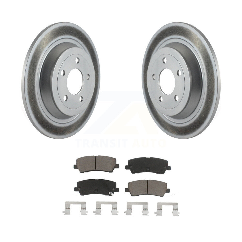 Coated Disc Rotors and Ceramic Brake Pads Kit-KGC-101480 - Kit.bestparts.ca Kit.bestparts.ca