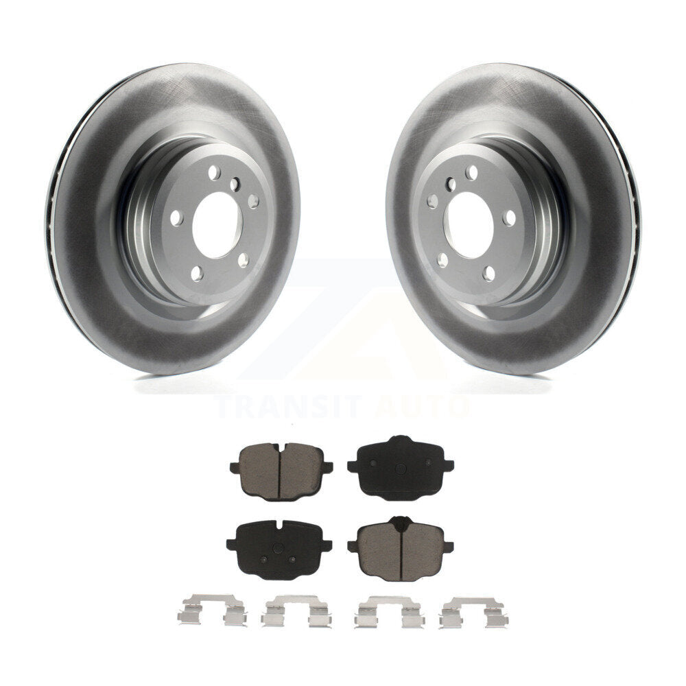 Coated Disc Rotors and Ceramic Brake Pads Kit-KGC-101486 - Kit.bestparts.ca