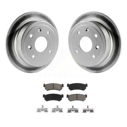 Coated Disc Rotors and Ceramic Brake Pads Kit-KGC-101487 - Kit.bestparts.ca