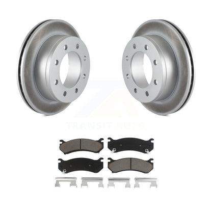 Coated Disc Rotors and Ceramic Brake Pads Kit-KGC-101494 - Kit.bestparts.ca
