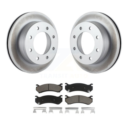 Coated Disc Rotors and Ceramic Brake Pads Kit-KGC-101495 - Kit.bestparts.ca