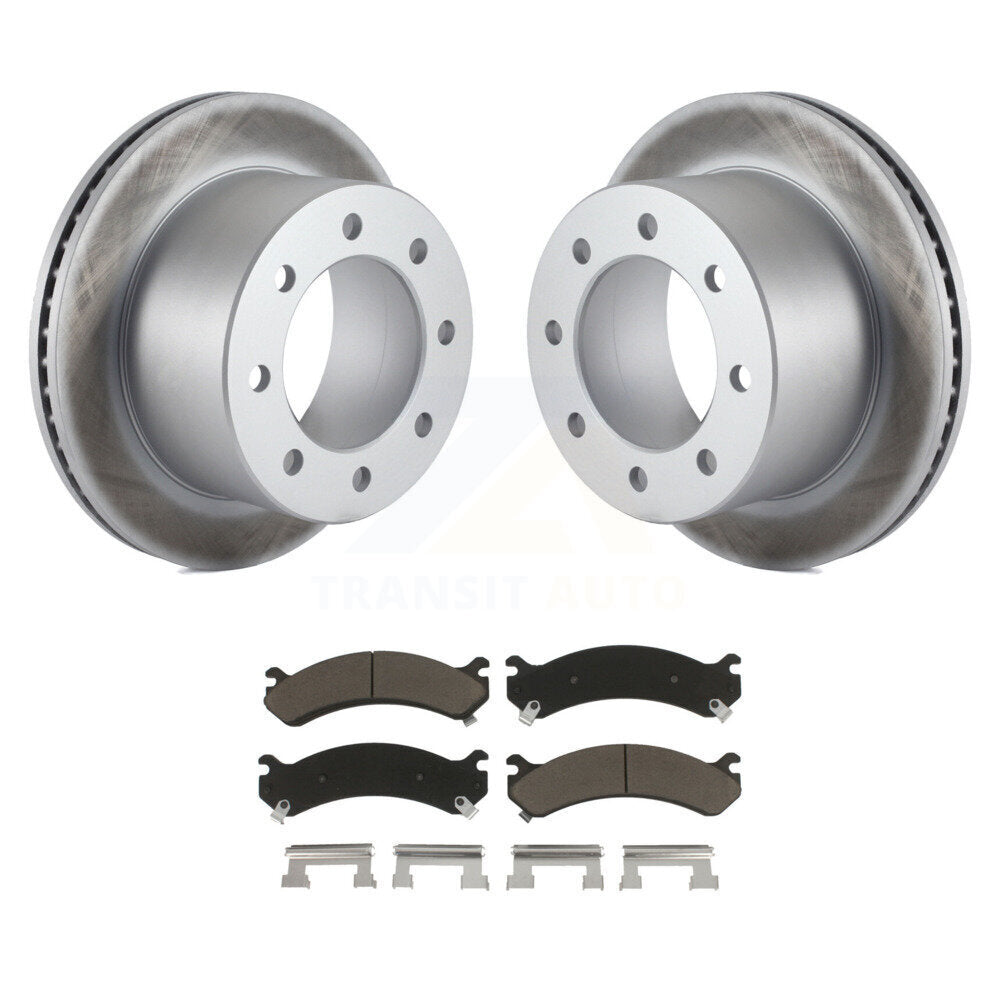 Coated Disc Rotors and Ceramic Brake Pads Kit-KGC-101496 - Kit.bestparts.ca