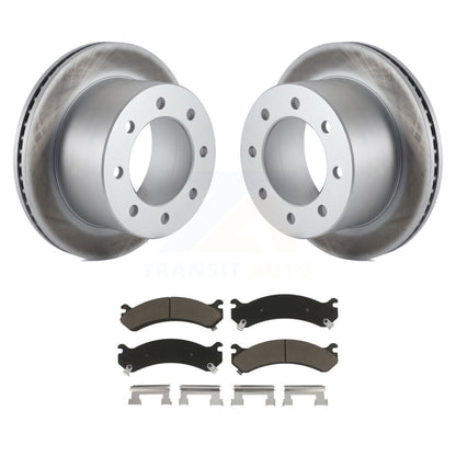 Coated Disc Rotors and Ceramic Brake Pads Kit-KGC-101496 - Kit.bestparts.ca