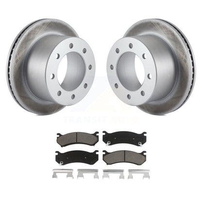 Coated Disc Rotors and Ceramic Brake Pads Kit-KGC-101498 - Kit.bestparts.ca