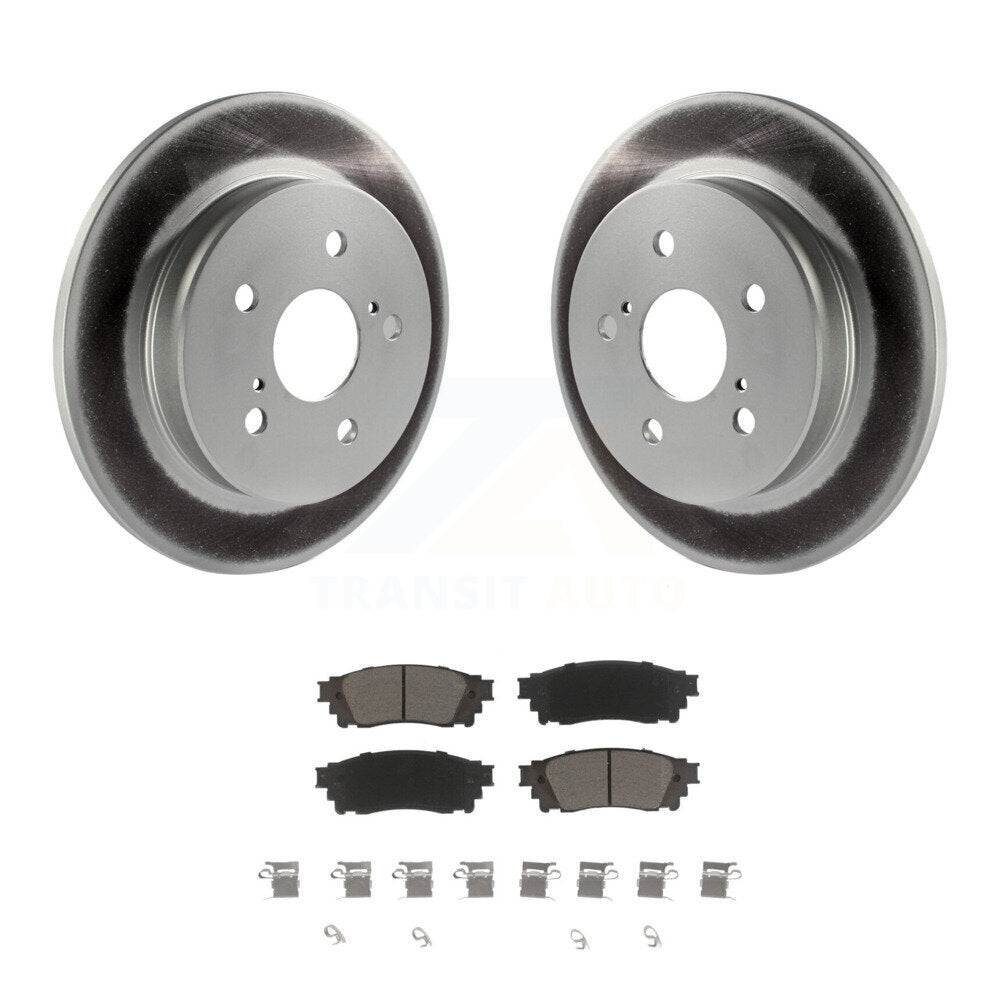 Coated Disc Rotors and Ceramic Brake Pads Kit-KGC-101532 - Kit.bestparts.ca Kit.bestparts.ca
