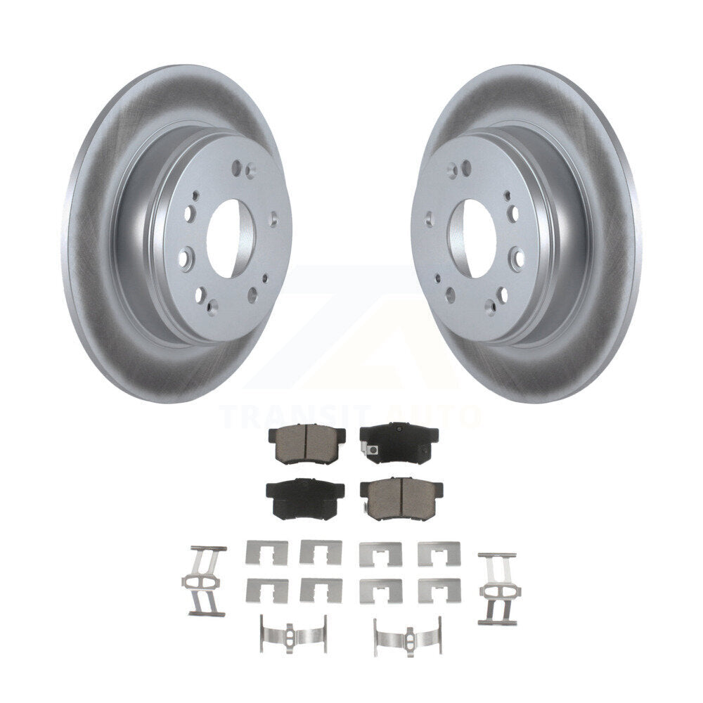 Coated Disc Rotors and Ceramic Brake Pads Kit-KGC-101538 - Kit.bestparts.ca